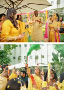 Best wedding photographers in Delhi NCR capturing Haldi rituals