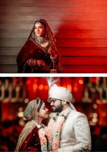 Wedding photography in Delhi during a grand reception